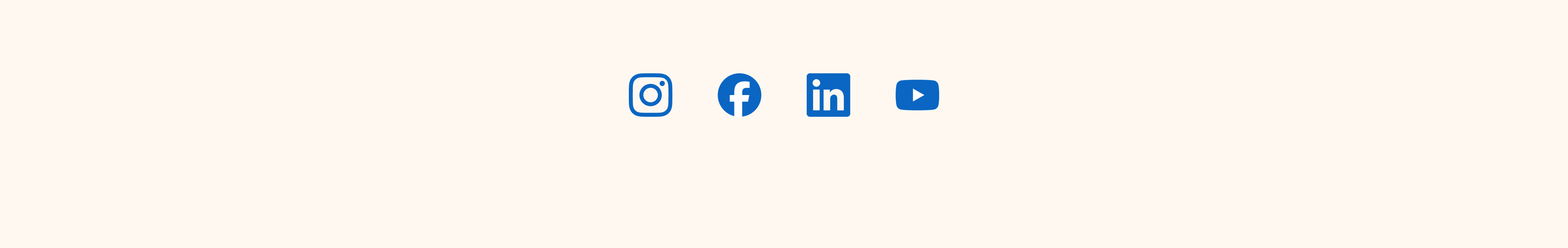 social icon section after mockup